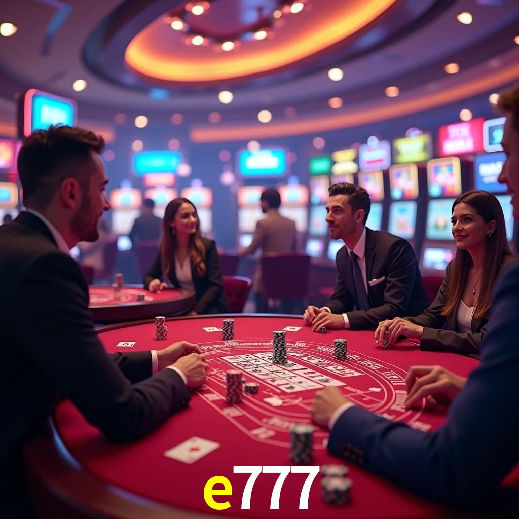 Mesa de Blackjack e777